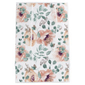 Sac Cadeau Moyen Chic Blush Floral (Dos)