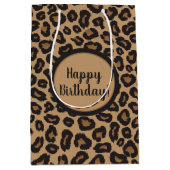Sac Cadeau Moyen Chic Leopard Motif (Devant)