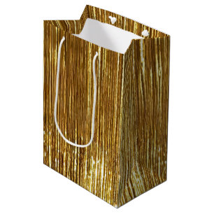 Sac Cadeau Moyen Chic or glam Tinsel raypes Noël