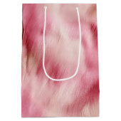 Sac Cadeau Moyen Chic Rose Cowgirl Cowhide (Dos)