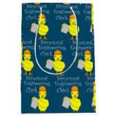 Sac Cadeau Moyen Chick d'ingénierie structurelle (Devant)