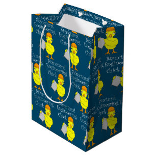 Sac Cadeau Moyen Chick d'ingénierie structurelle