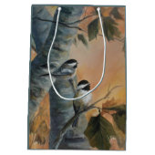 Sac Cadeau Moyen Chickadees  (Dos)