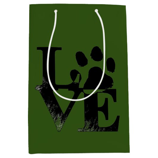 Sac cadeau moyen chien (Devant)