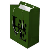 Sac cadeau moyen chien (Dos Angle)