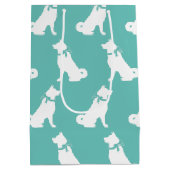 Sac Cadeau Moyen Chien Akita Puppy (Dos)