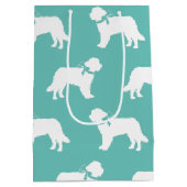 Sac Cadeau Moyen Chien de St. Bernard Puppy (Dos)