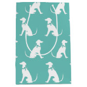 Sac Cadeau Moyen Chien Greyhound Chig Puppy (Devant)