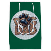 Sac Cadeau Moyen Chien papa Golf (Dos)