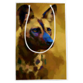 Sac Cadeau Moyen Chien sauvage africain (Devant)