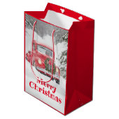 Sac Cadeau Moyen Chiens dans un camion (Devant Angle)