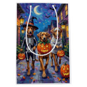 Sac Cadeau Moyen Chiens de berger anatoliens Costumes d'Halloween (Devant)