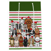 Sac Cadeau Moyen Chiens de groupe non sportifs (Dos)