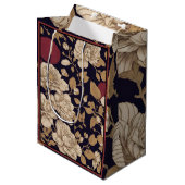 Sac Cadeau Moyen Chinoiserie Florals (Devant Angle)
