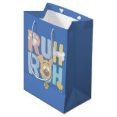 Sac Cadeau Moyen Chiot Scooby-Doo "Ruh Roh" (Devant Angle)