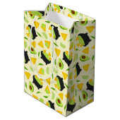 Sac Cadeau Moyen Chips Tortilla et Motif Guacamole (Dos Angle)