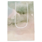 Sac Cadeau Moyen Chocolat chaud de Noël (Dos)