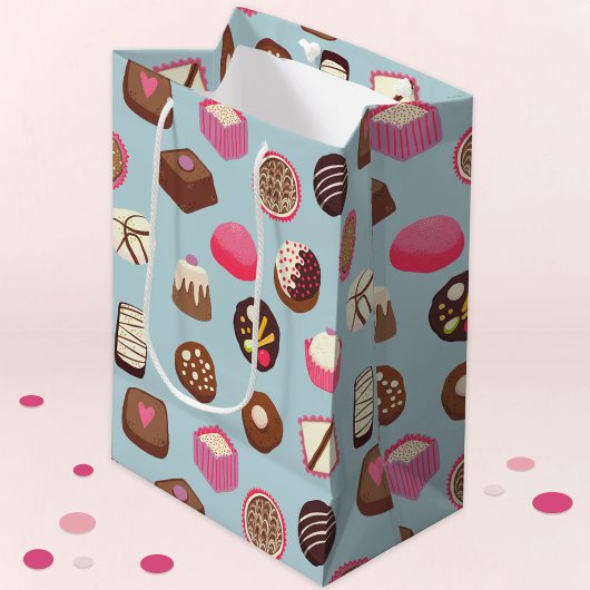 Sac Cadeau Moyen Chocolat confiserie
