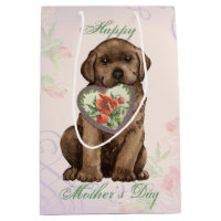 Chocolat Lab Heart Maman