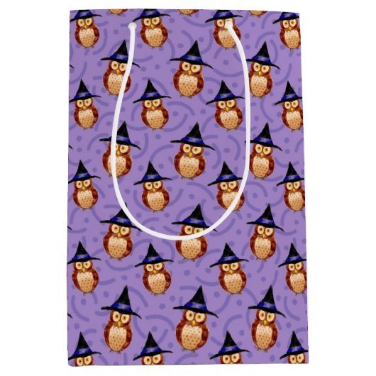 Sac Cadeau Moyen Chouette (Devant)