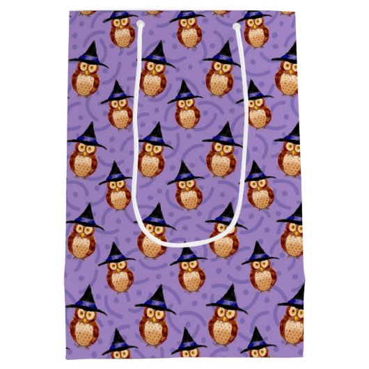 Sac Cadeau Moyen Chouette (Dos)