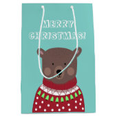 Sac Cadeau Moyen Christmas Bear (Devant)