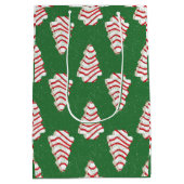 Sac Cadeau Moyen Christmas Cake Wrapping Paper Set of 3 Patterns (Dos)