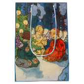 Sac Cadeau Moyen Christmas in the forest - Zdenek Guth (Dos)