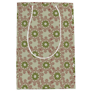Sac Cadeau Moyen Christmas pattern backgrounds seamless surface pat