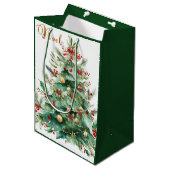 Sac Cadeau Moyen Christmas Tree Gift Bag (Devant Angle)