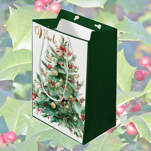 Sac Cadeau Moyen Christmas Tree Gift Bag