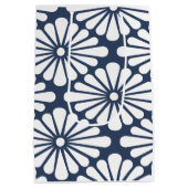 Sac Cadeau Moyen Chrysanthemum [indigo] - Japanese Pattern (Dos)