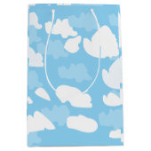 Sac Cadeau Moyen Ciel bleu nuages (Devant)