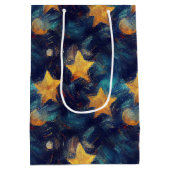 Sac Cadeau Moyen Ciel étoilé (Dos)