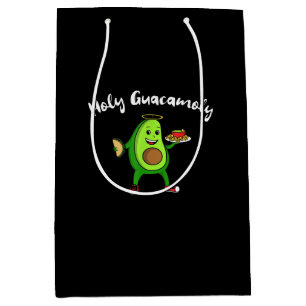 Sac Cadeau Moyen Cinco de Mayo Holy Guacamole Avocado Taco Food
