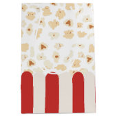 Sac Cadeau Moyen Cinéma Popcorn Retro (Devant)