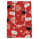 Sac Cadeau Moyen Cinéma Popcorn Retro (Dos)