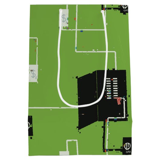 Sac Cadeau Moyen Circuits (Dos)