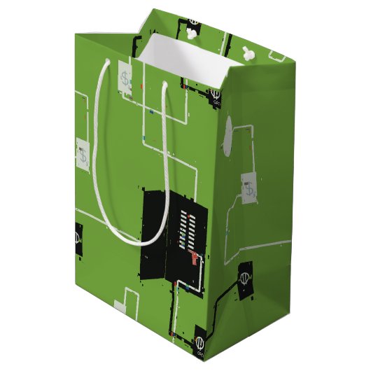 Sac Cadeau Moyen Circuits (Dos Angle)