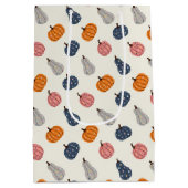 Sac Cadeau Moyen Citrouilles (Dos)
