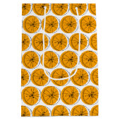 Sac cadeau moyen Citrus Orange Multi (Dos)