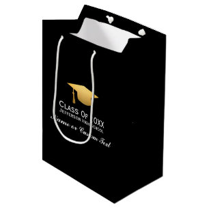 Sac Cadeau Moyen Classe à la mode de fête de remise des diplômes
