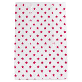 Sac Cadeau Moyen Classic Stars Raspberry - White (Dos)