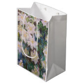 Sac Cadeau Moyen Claude Monet - Clematis blanc (Devant Angle)