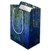 Sac Cadeau Moyen Claude Monet - Lys d'eau avec saule plumant (Dos Angle)