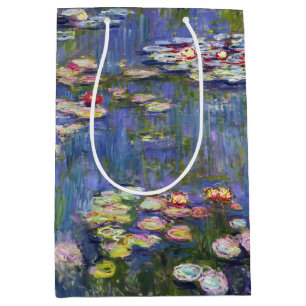 Sac Cadeau Moyen Claude Monet - Nymphéas / Nénuphars