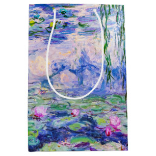 Sac Cadeau Moyen Claude Monet - Nymphéas / Nymphéas 1919
