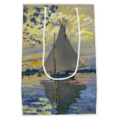Sac Cadeau Moyen Claude Monet - Voilier au Petit-Gennevilliers (Dos)