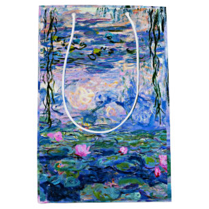 Sac Cadeau Moyen Claude Monet - Water Lilies, 1919,