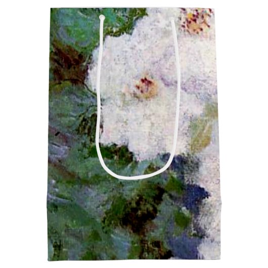 Sac Cadeau Moyen Clematis, 1887, tableau de Claude Monet (Dos)